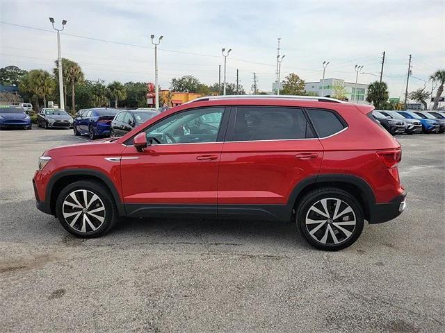 new 2024 Volkswagen Taos car, priced at $28,598