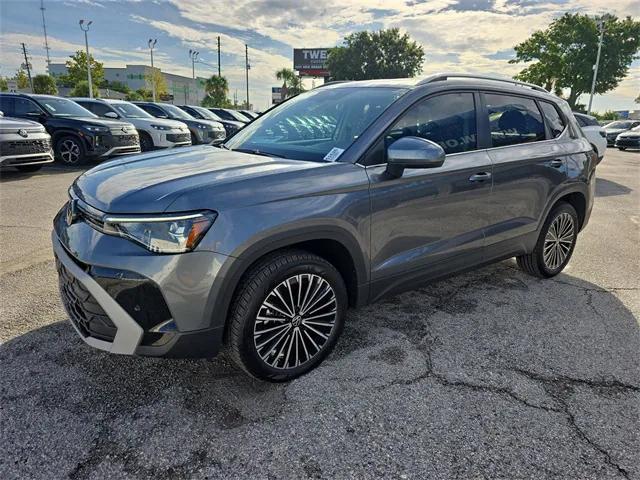new 2025 Volkswagen Taos car, priced at $27,459