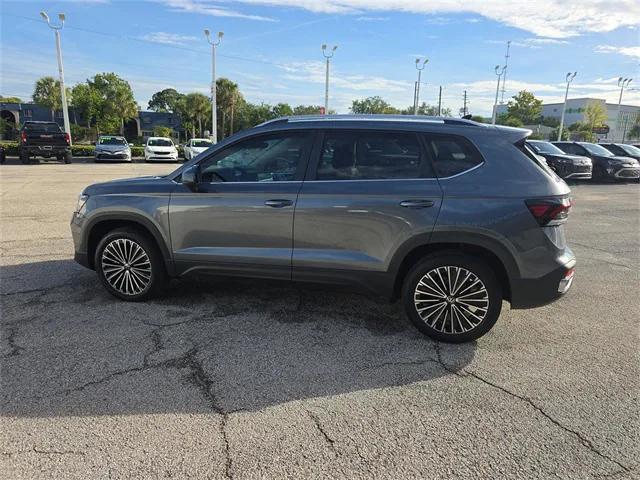 new 2025 Volkswagen Taos car, priced at $27,459