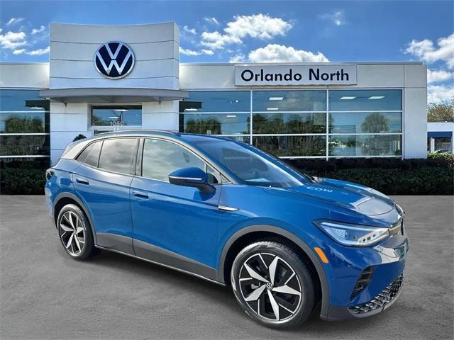new 2025 Volkswagen ID.4 car, priced at $45,571
