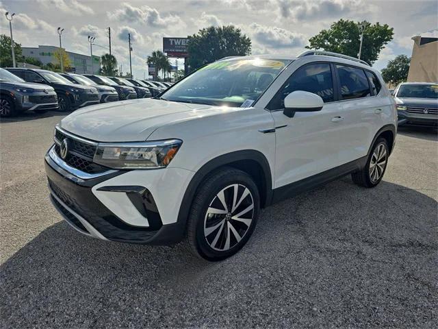 used 2022 Volkswagen Taos car, priced at $19,199