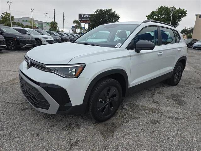 new 2025 Volkswagen Taos car, priced at $25,604