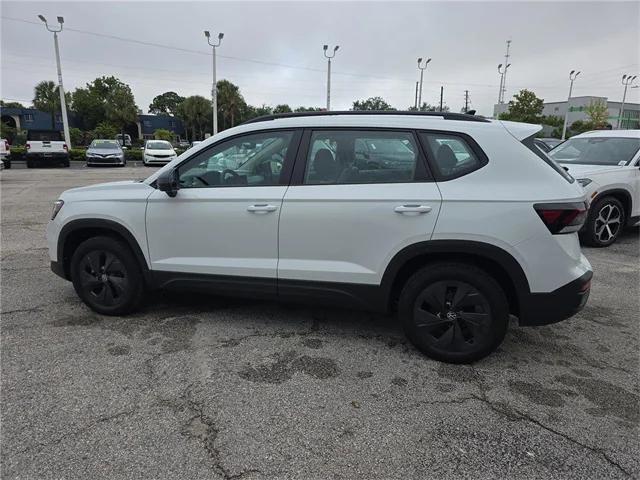 new 2025 Volkswagen Taos car, priced at $25,604