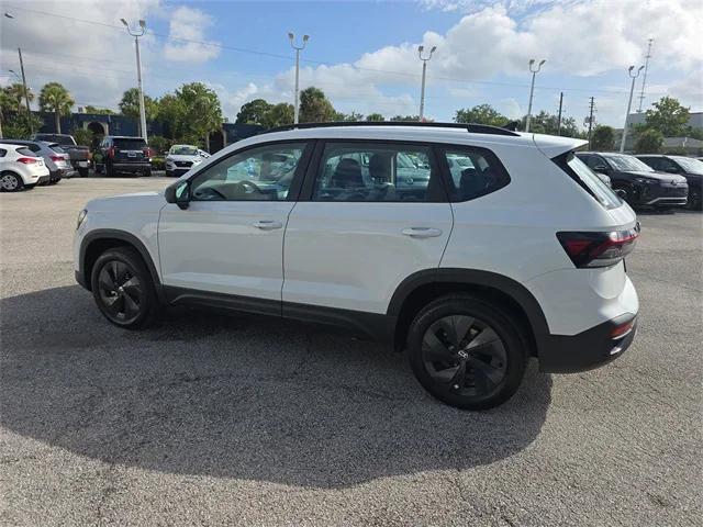 new 2025 Volkswagen Taos car, priced at $25,120