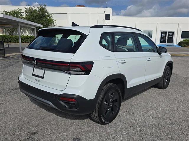 new 2025 Volkswagen Taos car, priced at $25,120