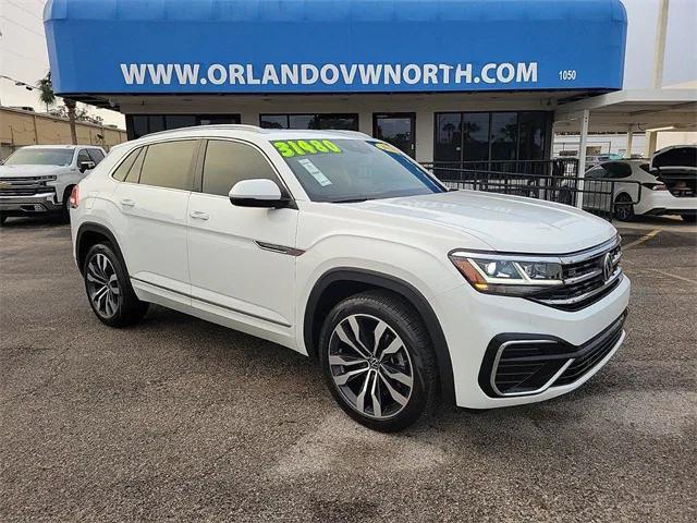 used 2021 Volkswagen Atlas Cross Sport car, priced at $29,887