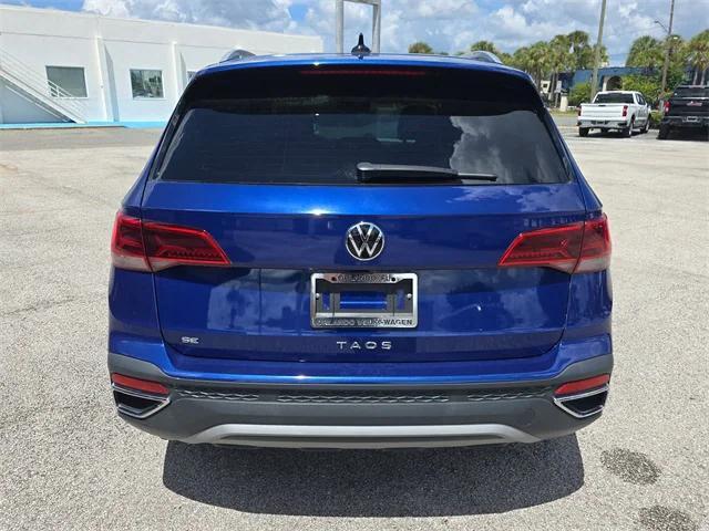 used 2022 Volkswagen Taos car, priced at $17,895