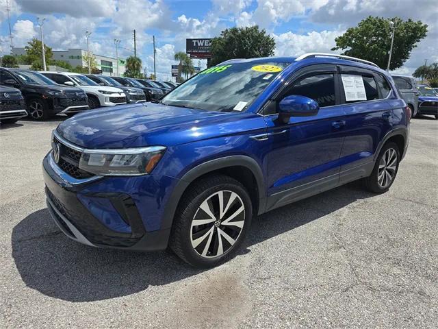 used 2022 Volkswagen Taos car, priced at $17,895