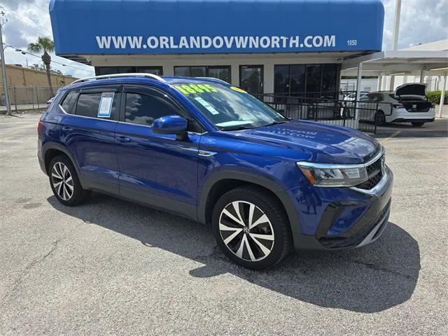 used 2022 Volkswagen Taos car, priced at $17,895