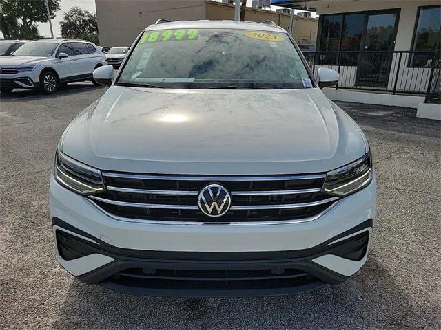 used 2023 Volkswagen Tiguan car, priced at $18,999