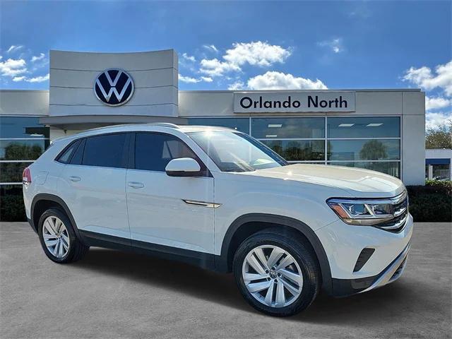 used 2021 Volkswagen Atlas Cross Sport car, priced at $25,334