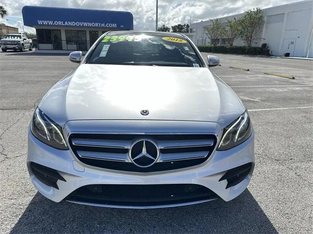 used 2018 Mercedes-Benz E-Class car, priced at $22,995