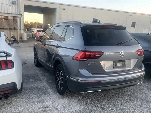 used 2021 Volkswagen Tiguan car, priced at $17,499