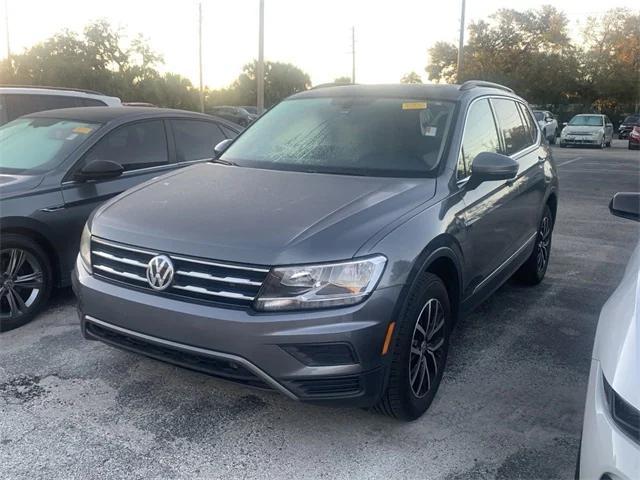 used 2021 Volkswagen Tiguan car, priced at $17,499