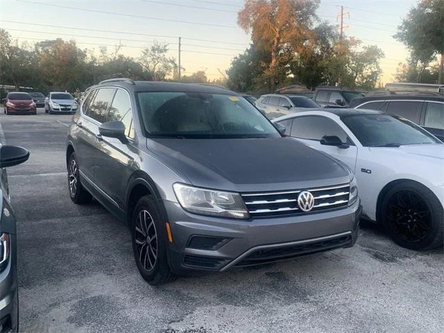 used 2021 Volkswagen Tiguan car, priced at $17,499