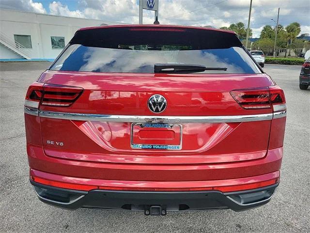 used 2021 Volkswagen Atlas Cross Sport car, priced at $24,499