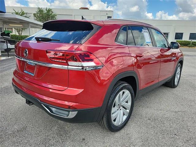 used 2021 Volkswagen Atlas Cross Sport car, priced at $24,499