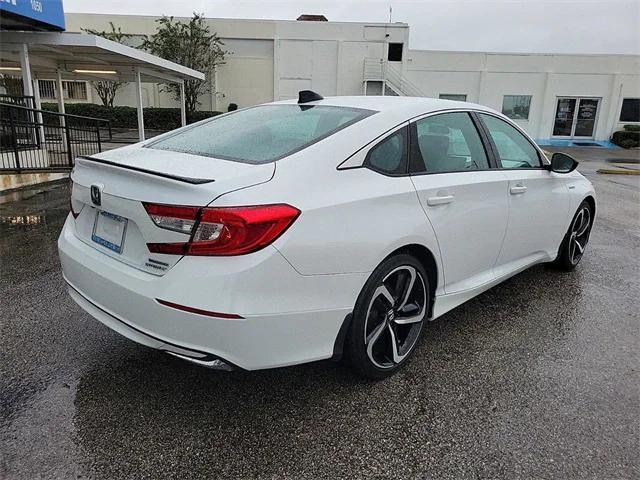 used 2022 Honda Accord Hybrid car, priced at $24,295