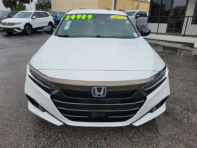 used 2022 Honda Accord Hybrid car, priced at $24,295