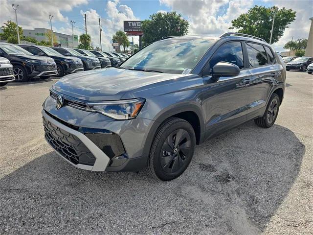 new 2025 Volkswagen Taos car, priced at $25,604