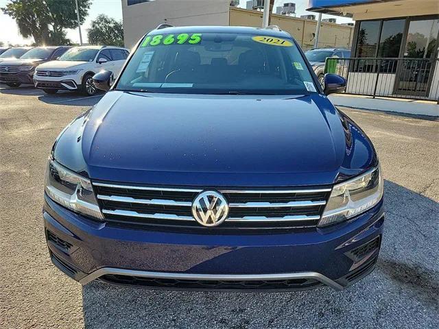 used 2021 Volkswagen Tiguan car, priced at $17,795