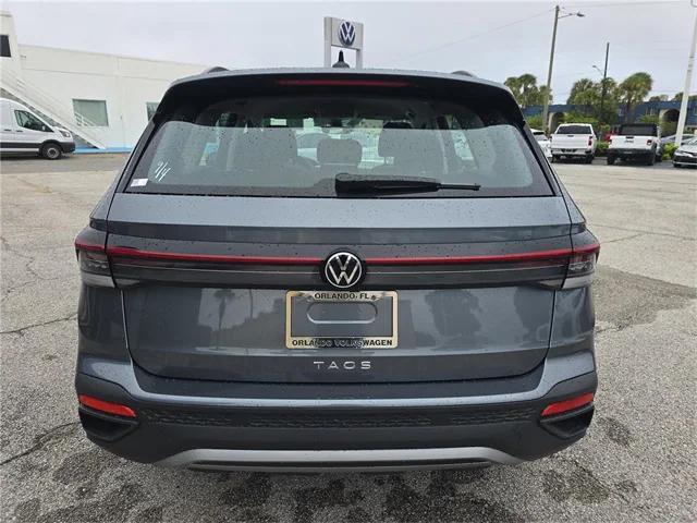 new 2025 Volkswagen Taos car, priced at $25,604