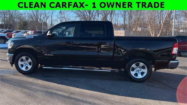 used 2021 Ram 1500 car, priced at $32,190