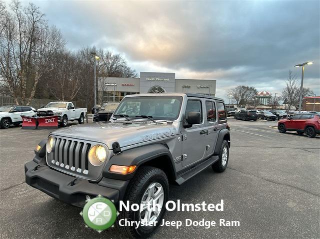 used 2018 Jeep Wrangler Unlimited car, priced at $26,590