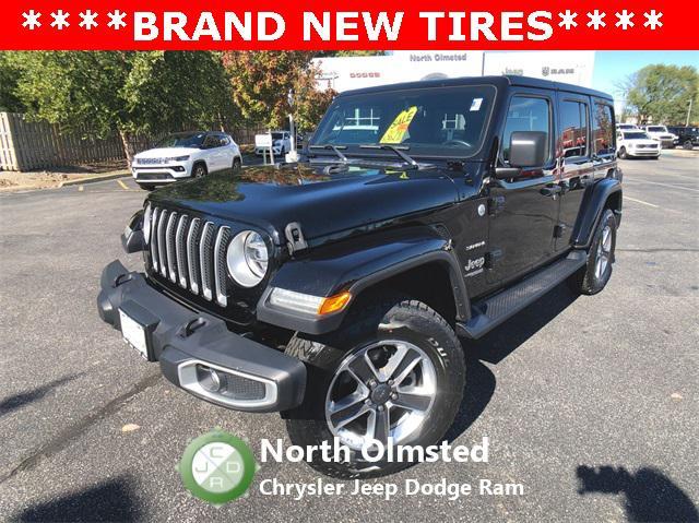 used 2020 Jeep Wrangler Unlimited car, priced at $33,790