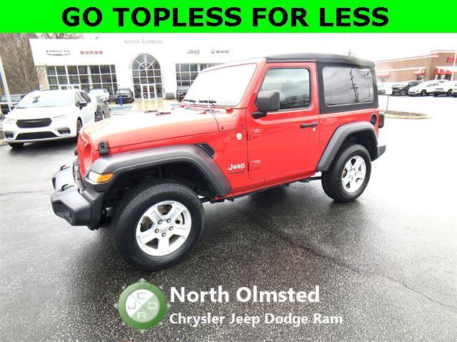 used 2020 Jeep Wrangler car, priced at $26,290