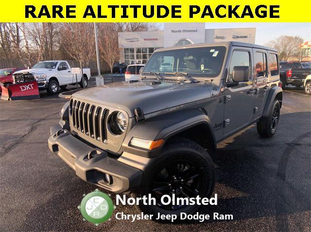 used 2020 Jeep Wrangler Unlimited car, priced at $29,490