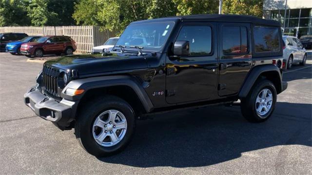 used 2023 Jeep Wrangler car, priced at $38,990