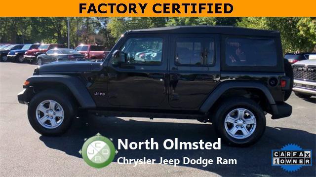 used 2023 Jeep Wrangler car, priced at $33,590