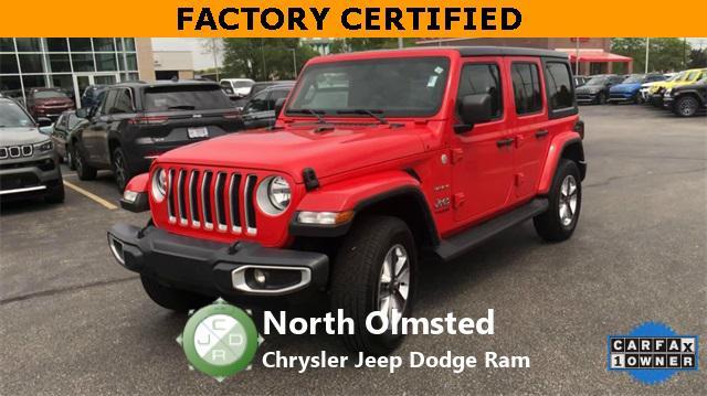 used 2022 Jeep Wrangler Unlimited car, priced at $33,590