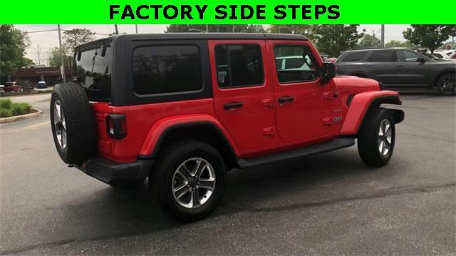 used 2022 Jeep Wrangler Unlimited car, priced at $33,590