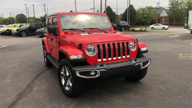 used 2022 Jeep Wrangler Unlimited car, priced at $33,590