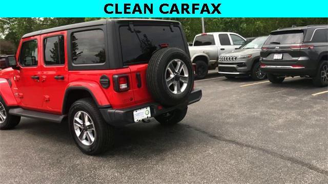 used 2022 Jeep Wrangler Unlimited car, priced at $33,590