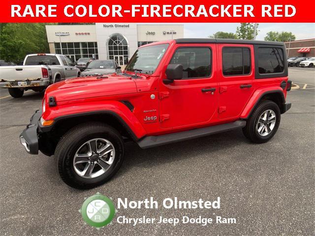 used 2022 Jeep Wrangler Unlimited car, priced at $33,990