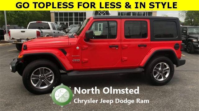 used 2022 Jeep Wrangler Unlimited car, priced at $33,590