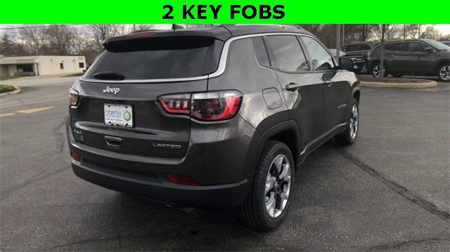 used 2021 Jeep Compass car, priced at $19,790