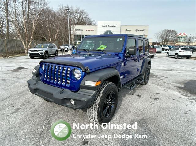 used 2020 Jeep Wrangler Unlimited car, priced at $27,690