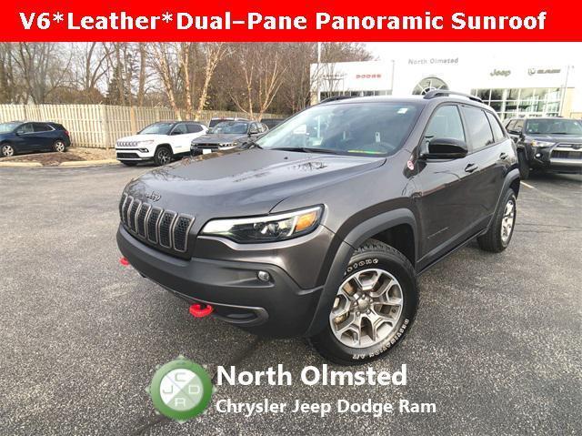 used 2022 Jeep Cherokee car, priced at $25,690