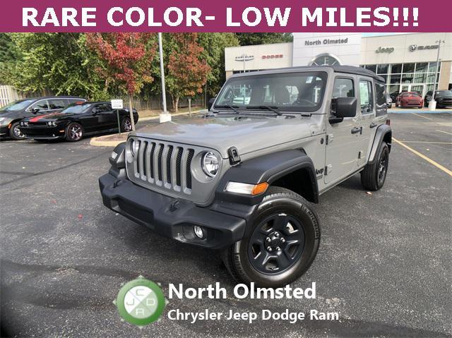 used 2021 Jeep Wrangler Unlimited car, priced at $31,990