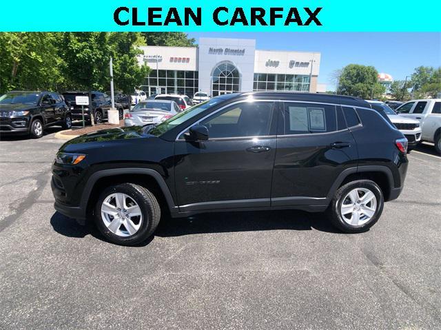 used 2022 Jeep Compass car, priced at $24,490