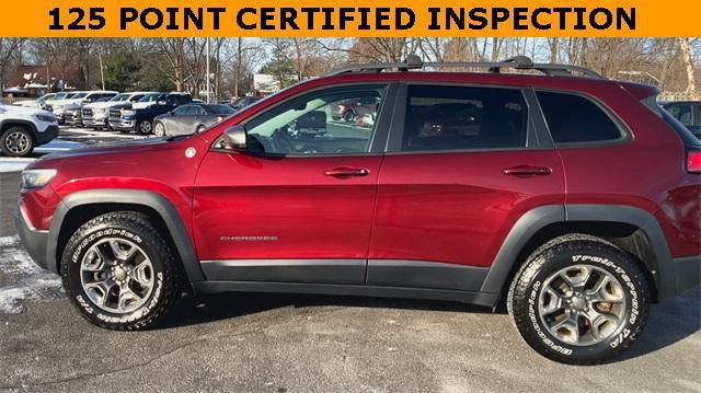 used 2019 Jeep Cherokee car, priced at $18,290