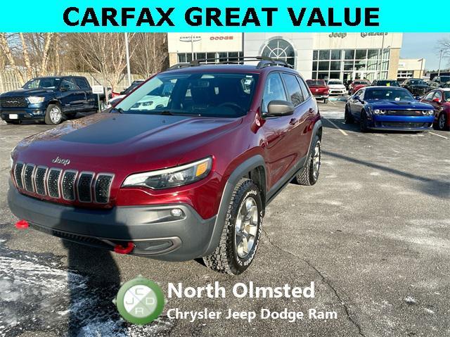 used 2019 Jeep Cherokee car, priced at $18,490