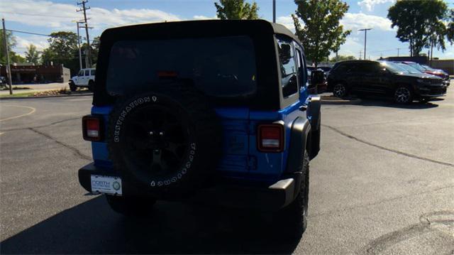 used 2021 Jeep Wrangler car, priced at $32,590