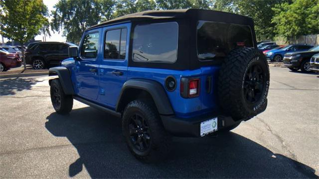 used 2021 Jeep Wrangler car, priced at $32,590