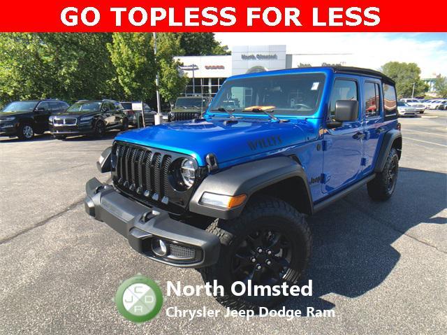 used 2021 Jeep Wrangler car, priced at $32,590