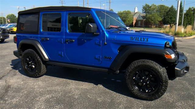 used 2021 Jeep Wrangler car, priced at $32,590